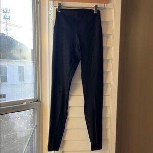 Black Lulu Lemon High-Waisted Leggings